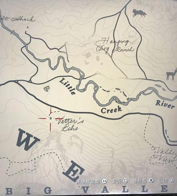 荒野大镖客2收集向彩蛋地图