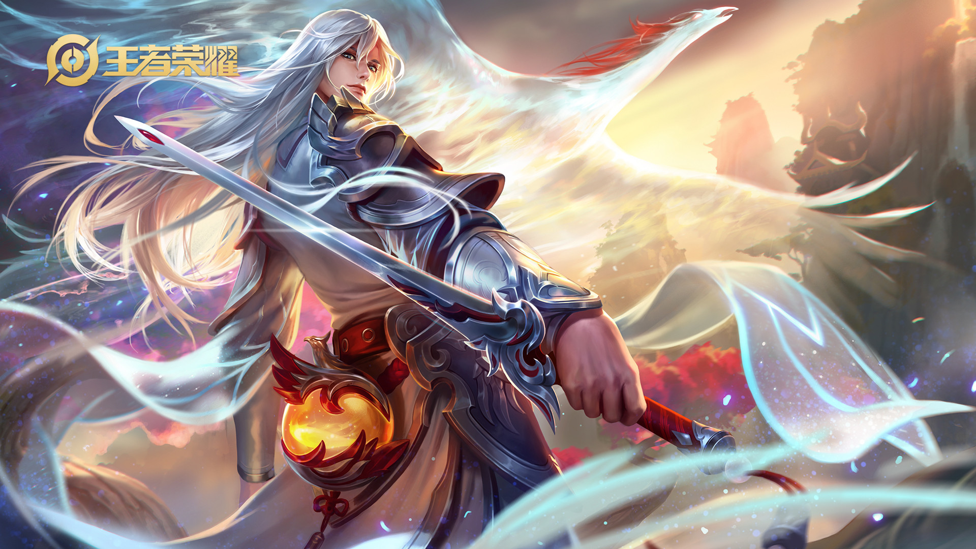 李白典藏皮肤确定,激光宝剑,仙气十足,网友:还要什么凤求凰!