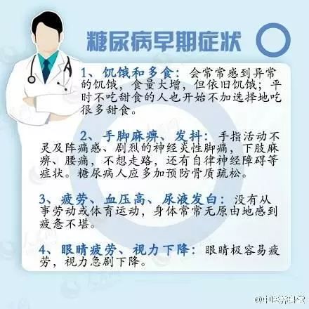 血糖高应注意什么图片