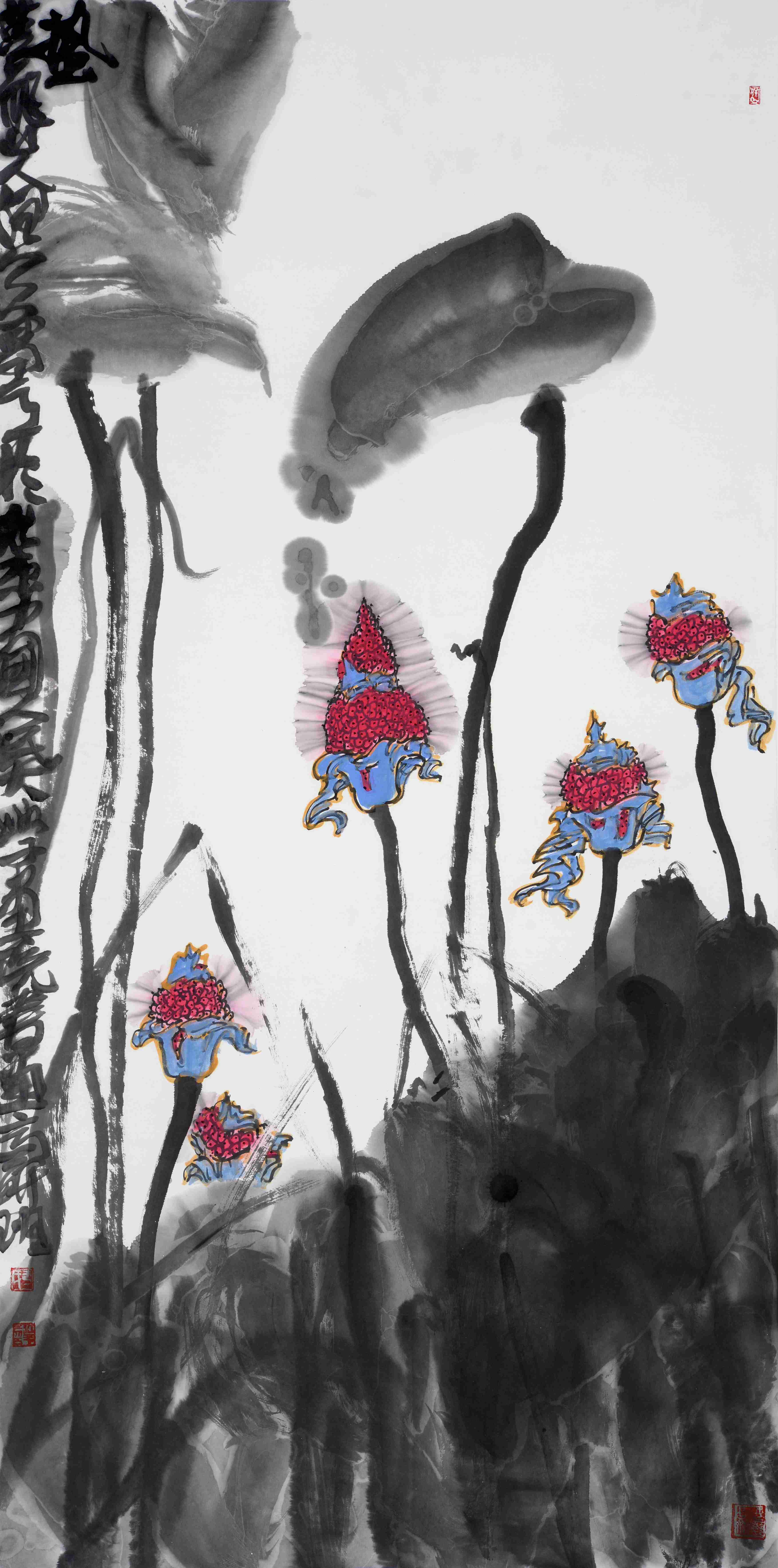 枯槁中的生命迹象——画家于江平