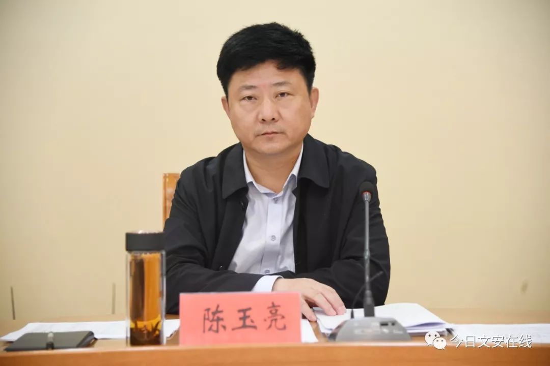 县委书记陈玉亮主持会议并讲话,县委副书记,县长任华山,县委常委,常务