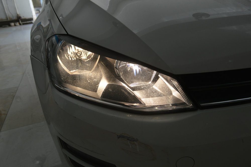 5大灯,高尔夫低配升级高配款