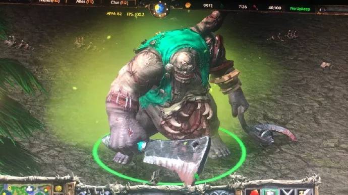 憎恶这屁股食尸鬼侍僧 食尸鬼死灵法师骷髅侍僧在闹鬼金矿采钱冰塔