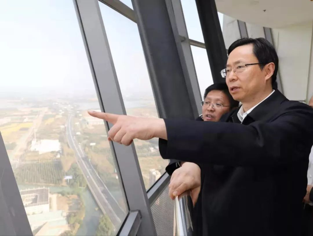 市领导陆新,王翔,黄爱军,俞杏楠,金洁,蒋来清,吴晓东,曹后灵,杨知评