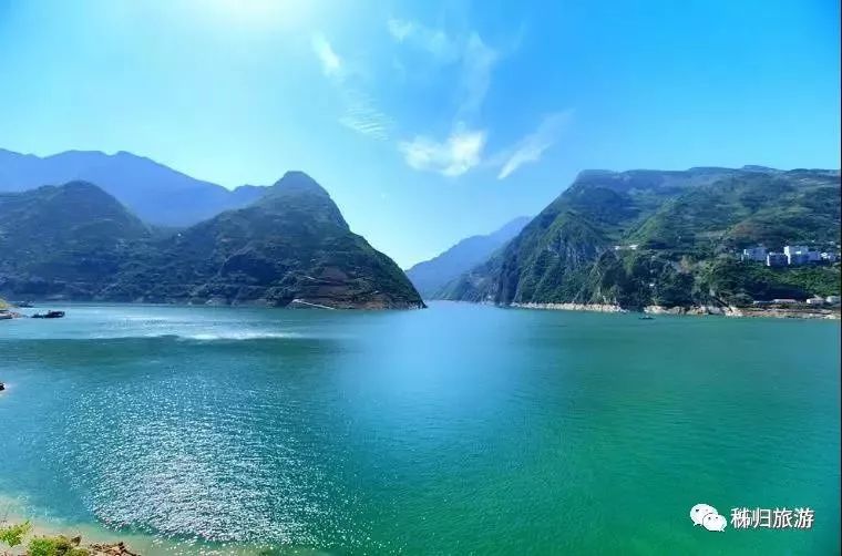 看三峡水库蓄水至175米秭归现绝美高峡平湖