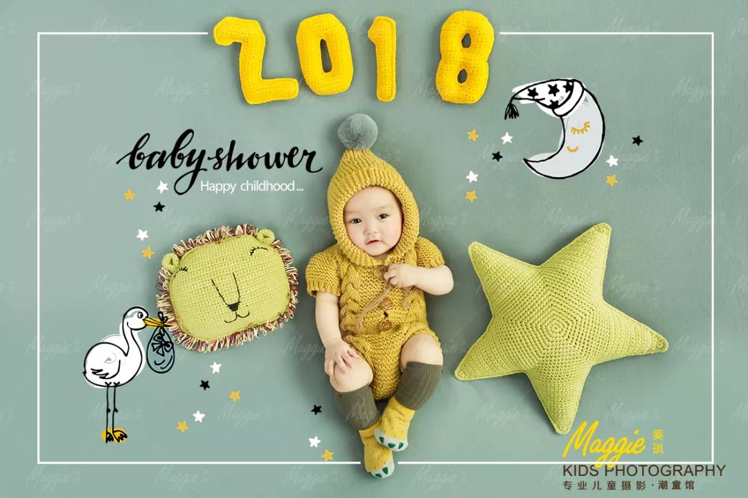 全城妈咪麦琪邀您打卡必拍款宝宝百日照