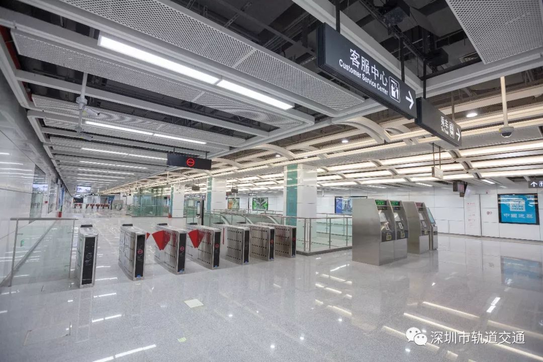 深圳又一地铁新线月底开通站点出入口公布啦