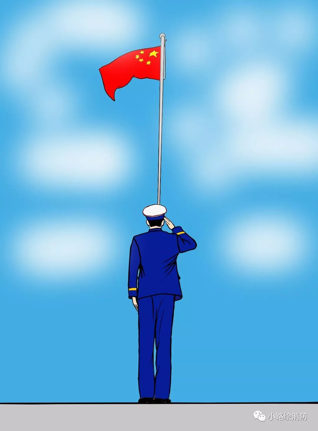 消防员手机壁纸更新啦