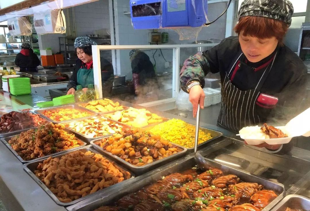 淮海工学院食堂图片