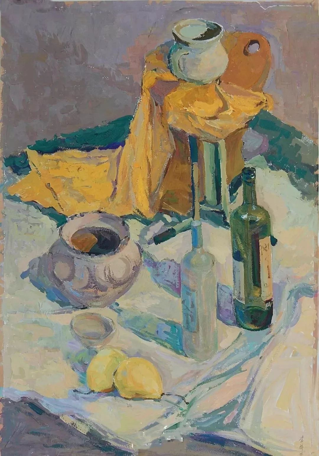 清华美院原来画成这样清华美院基础部色彩作品精选