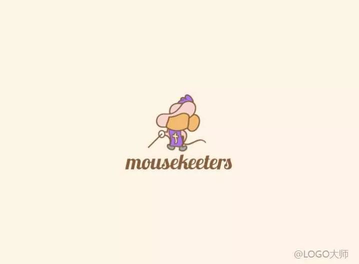 老鼠主题logo设计合集鉴赏!