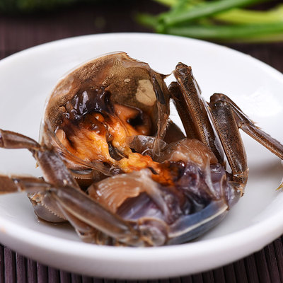 原创寻蟹26城盐城虾油螃蜞一把盐吊出来的野鲜一口一个停不下来