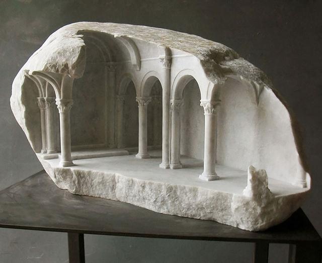 天然石材艺术品matthewsimmonds的建筑雕刻