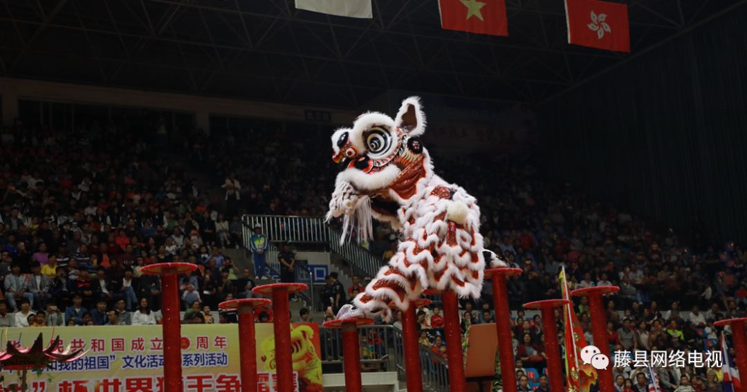 世界狮王争霸赛举行开幕式并进行预赛藤县a队东方狮王排名第一进入