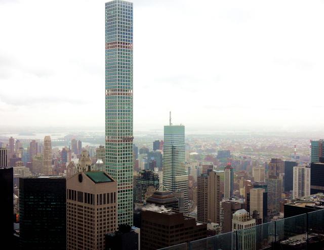 纽约公园大道432号超级细长的高端摩天别具一格