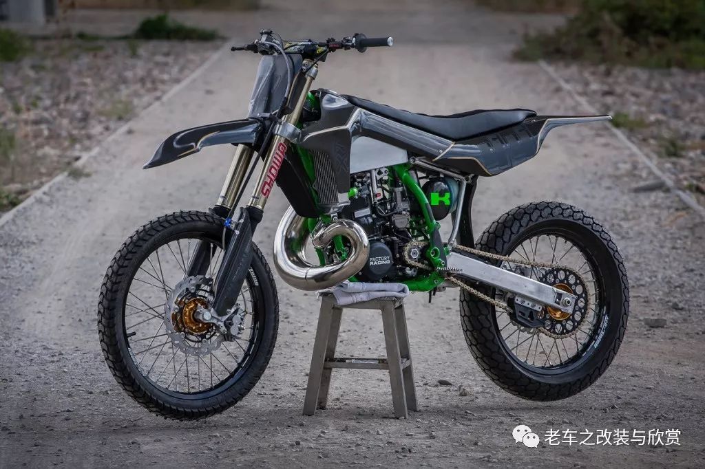 2冲暴力大单缸寡妇制造者kx500复古改装_搜狐汽车_搜狐网