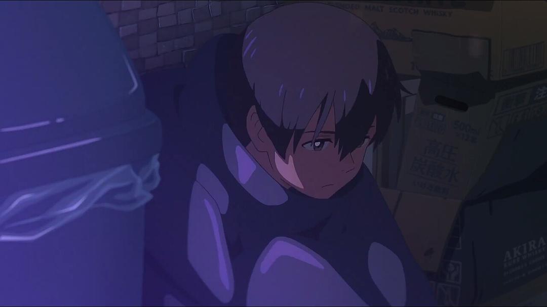 《天气之子》主要讲述一个高中生森岛帆高,离家出走来到了东京,但生活