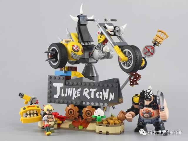 乐高lego75977overwatch系列junkratroadhog