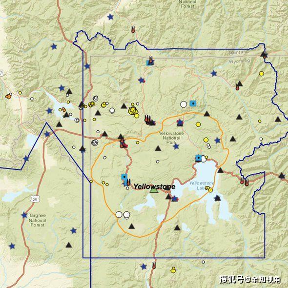 根據黃石國家公園管理局公佈的火山監測數據顯示,在過去的28天裡,黃石