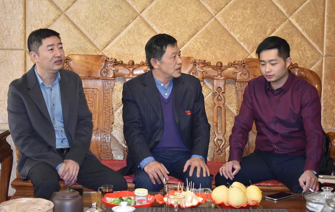 太原市福建福鼎商会秘书长徐党弟一行到访太原市南安商会交流学习