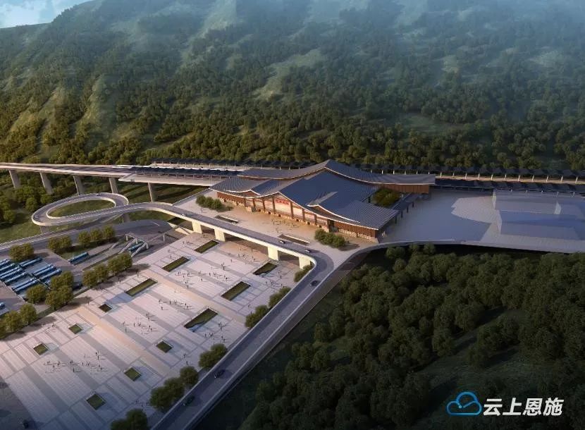 郑万高铁再传好消息恩施境内这个火车站将始发动车