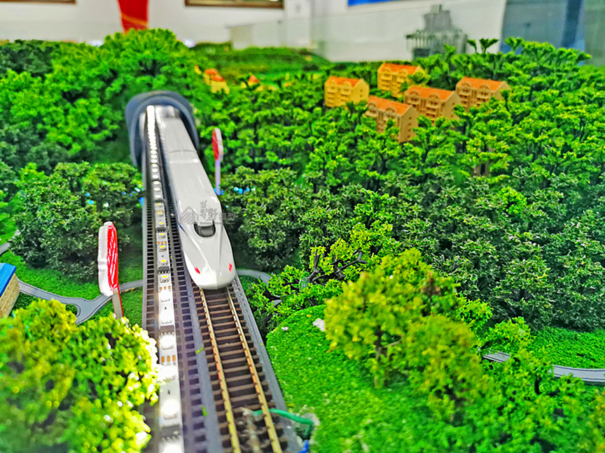 长沙中铁十一局常益长沙盘模型华野模型