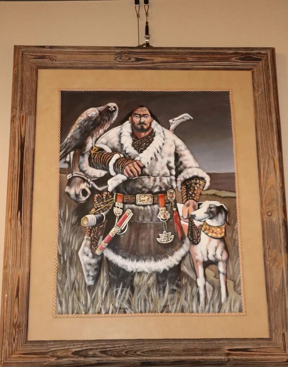 记录"马背上"的生活——蒙古族皮画