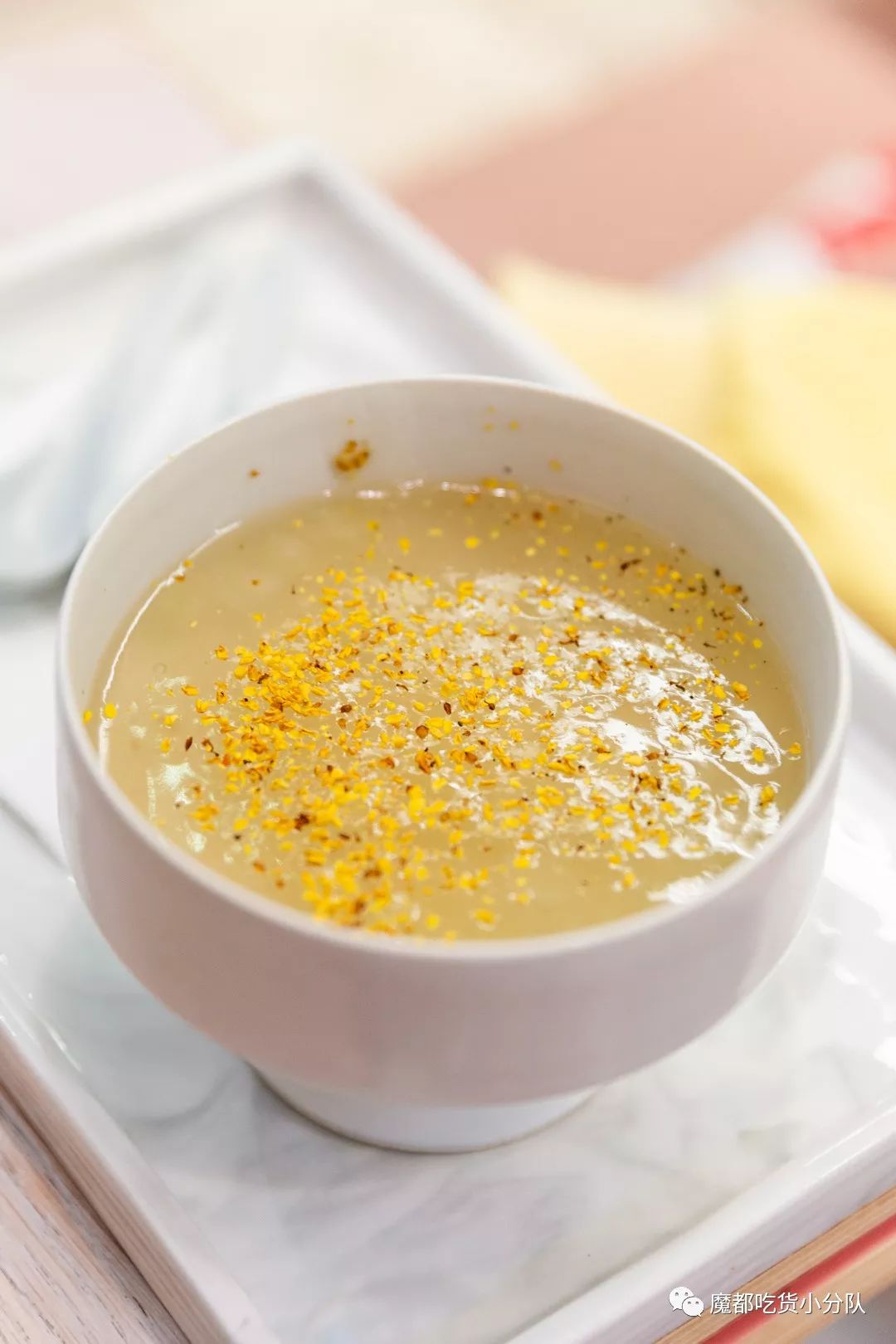 桂花味的养生藕粉