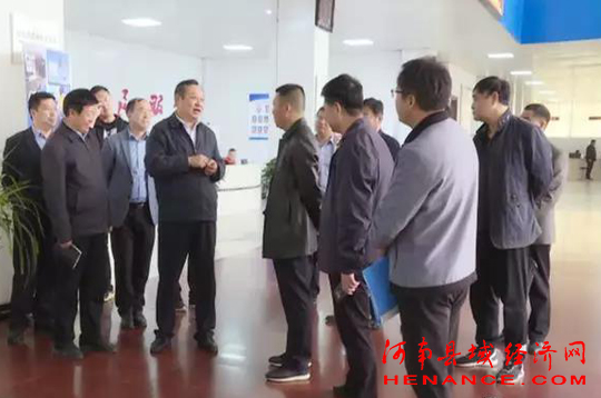 商丘市委常委常务副市长吴祖明到夏邑调研重点项目建设放管服改革等