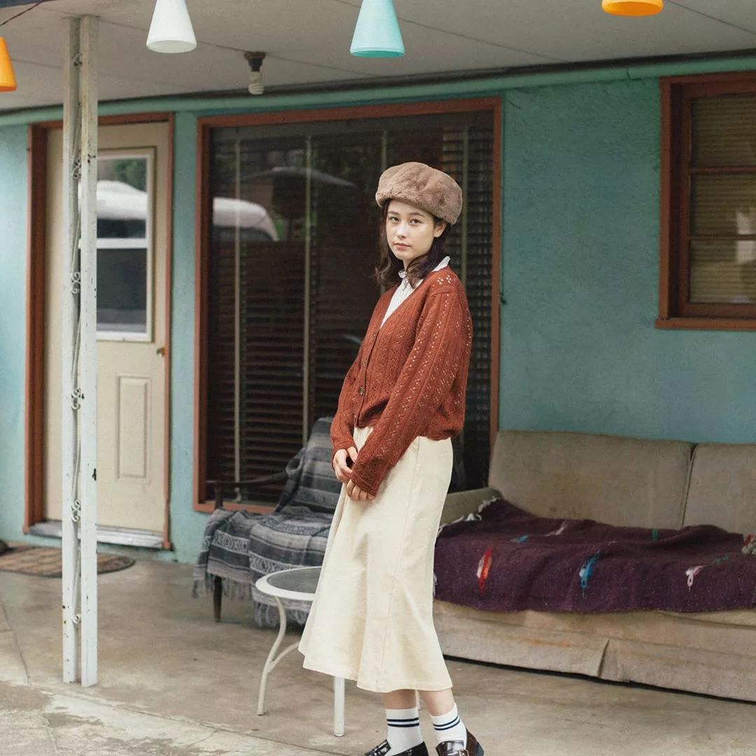 如何一秒变身日杂女孩25套森系复古风穿搭日范十足