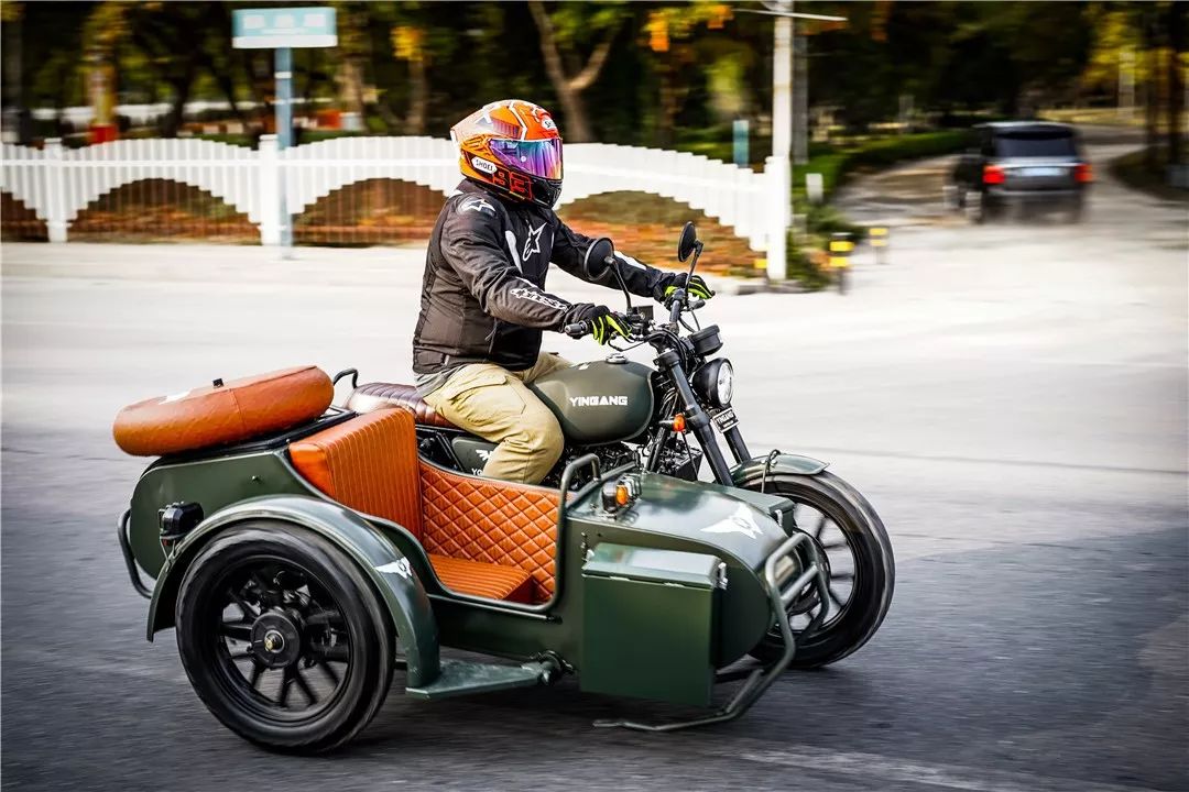 实用带倒挡硬汉范儿又足试驾银钢悍路者边三轮