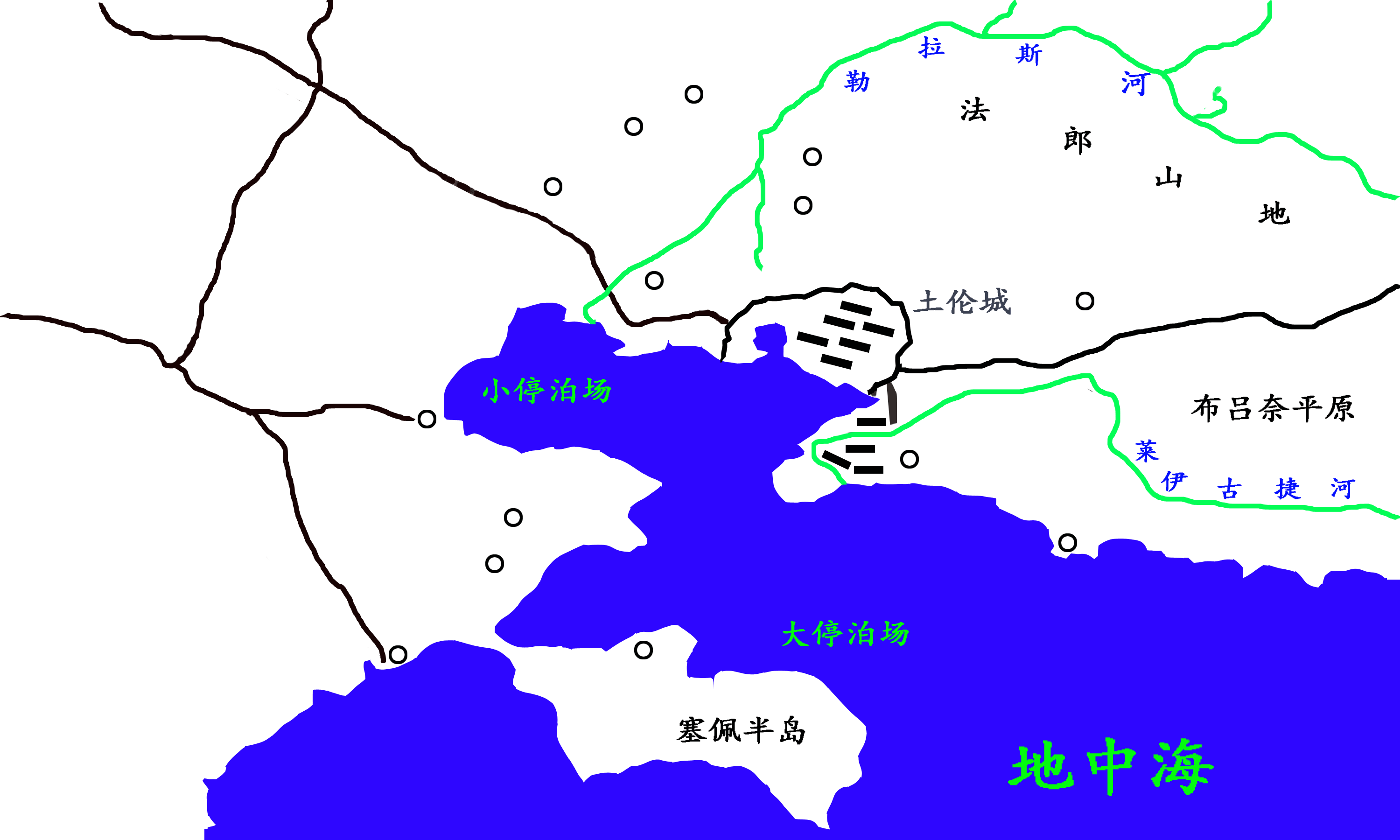 原创动态图解土伦战役年轻时代的拿破仑如何一战扬名