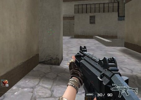 至于生化模式中冲锋枪对僵尸的定身效果,取决于这把冲锋枪的射速以及