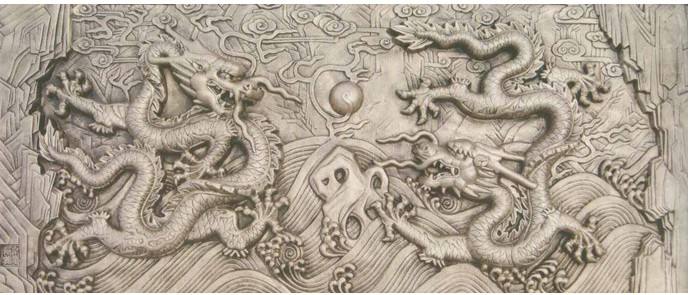 浅浮雕的代表为影雕制作法.