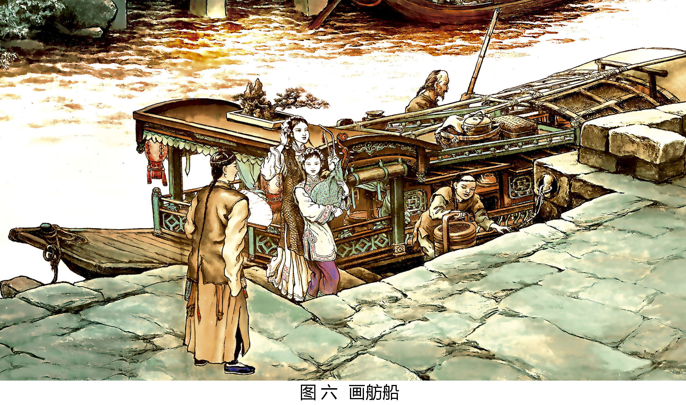 南乡旧梦图品鉴作者戴延平国家高级美术师