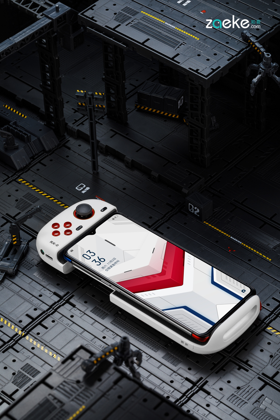 opporenoace高达40周年定制版可握在手里的高达之魂