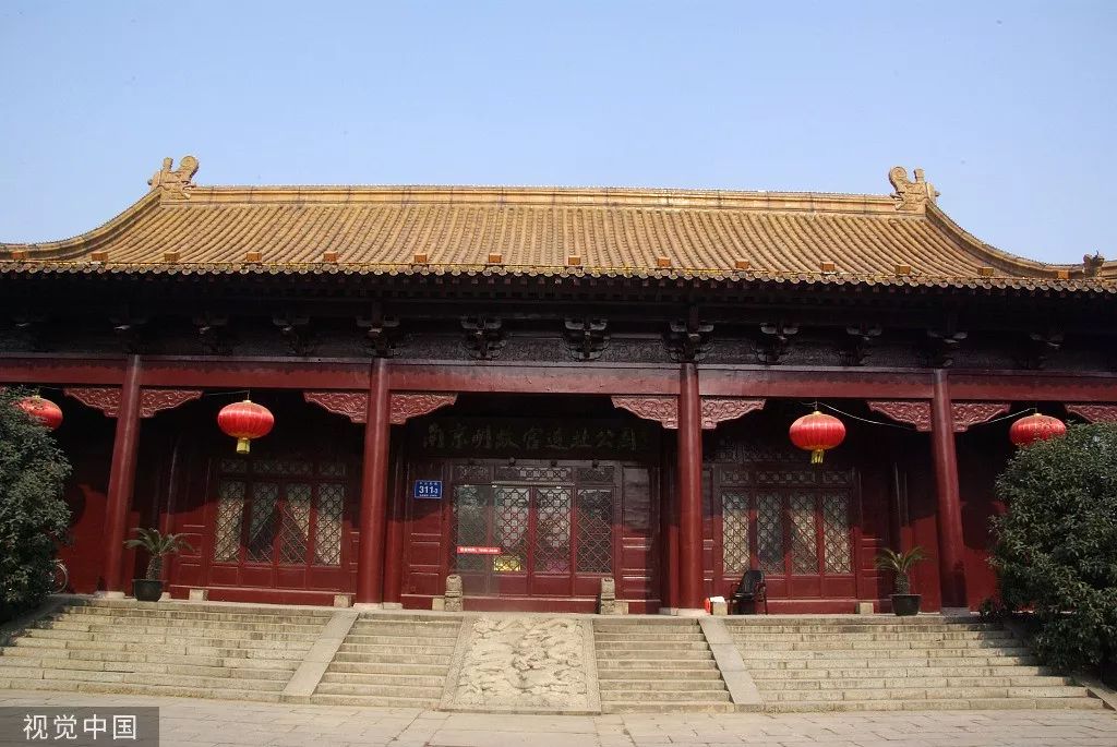 明故宫又称南京紫禁城,是明朝首都应天府(南京)的皇宫