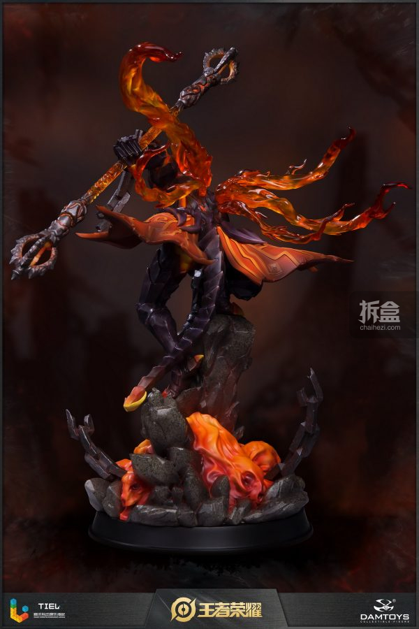 damtoys腾讯王者荣耀地狱火孙悟空锋芒荣耀典藏版18雕像