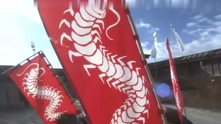 慎的炫彩皮肤除了颜色改变,背后的战旗花纹跟着一起改变,这个细节设定