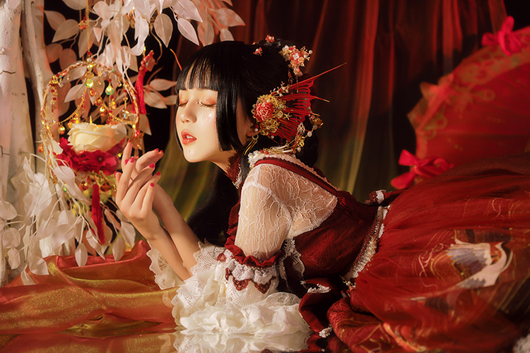 lolita上新九歌lolita西洲梦鲤和风jsk