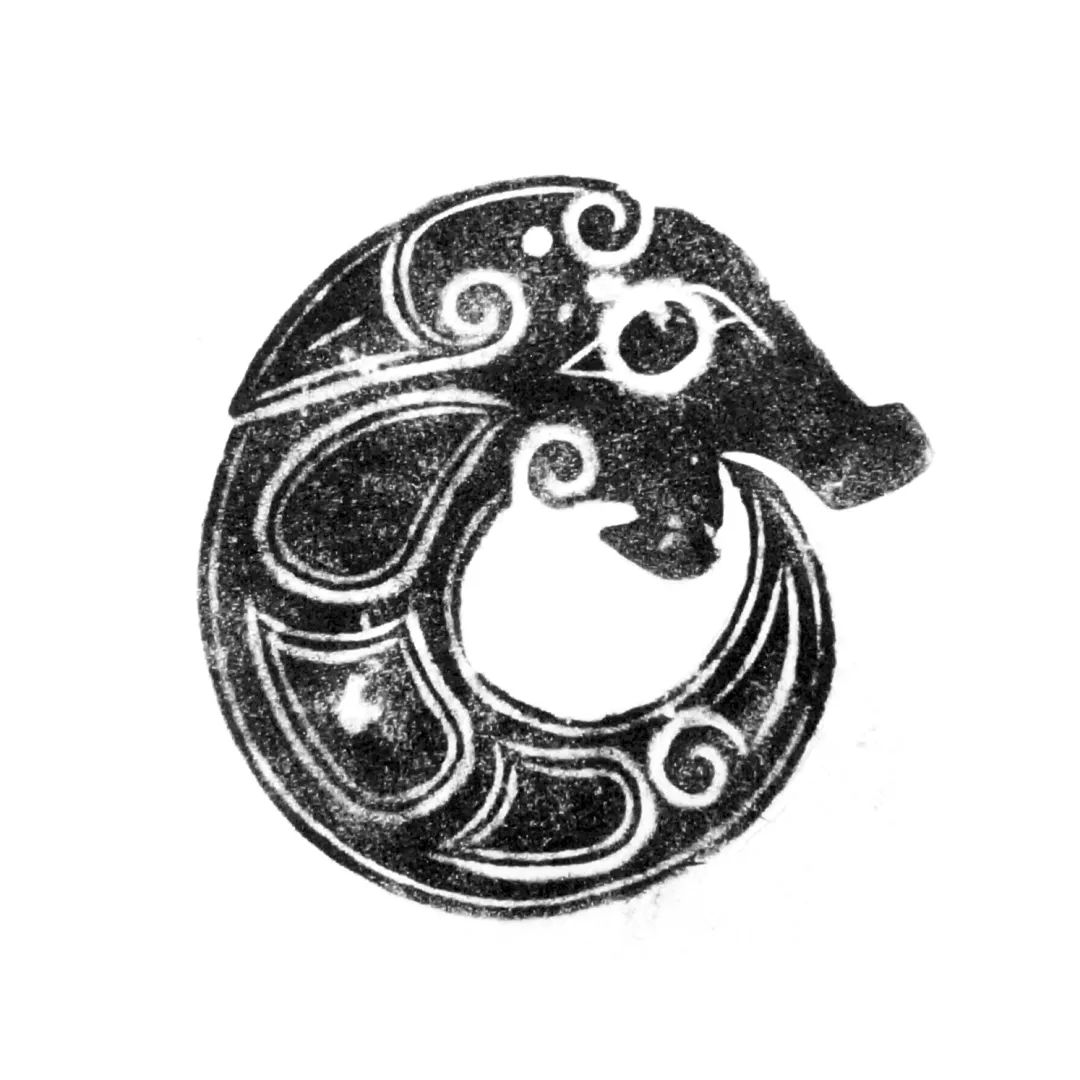 谈谈西周咬尾龙