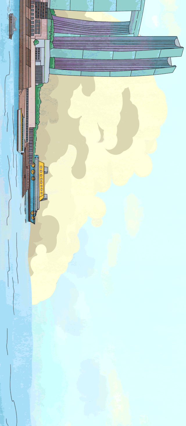 把手机横过来一图带你领略长江边的壮丽山城