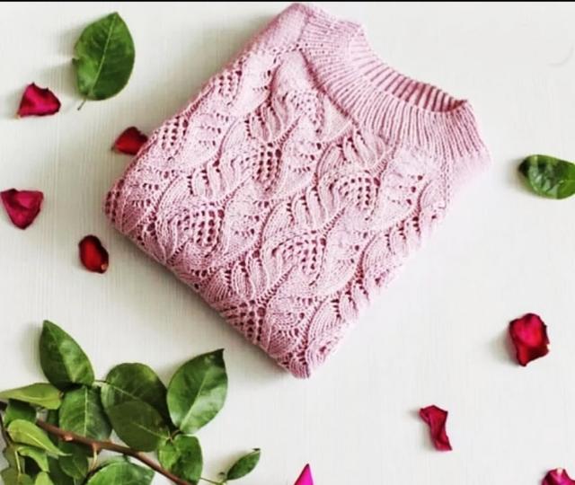 织毛衣简单的花型图片