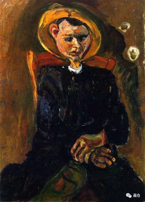 火鸡,于1925-1926年间苏丁和爱妻还有一条狗苏丁妻子画像柴姆·苏丁