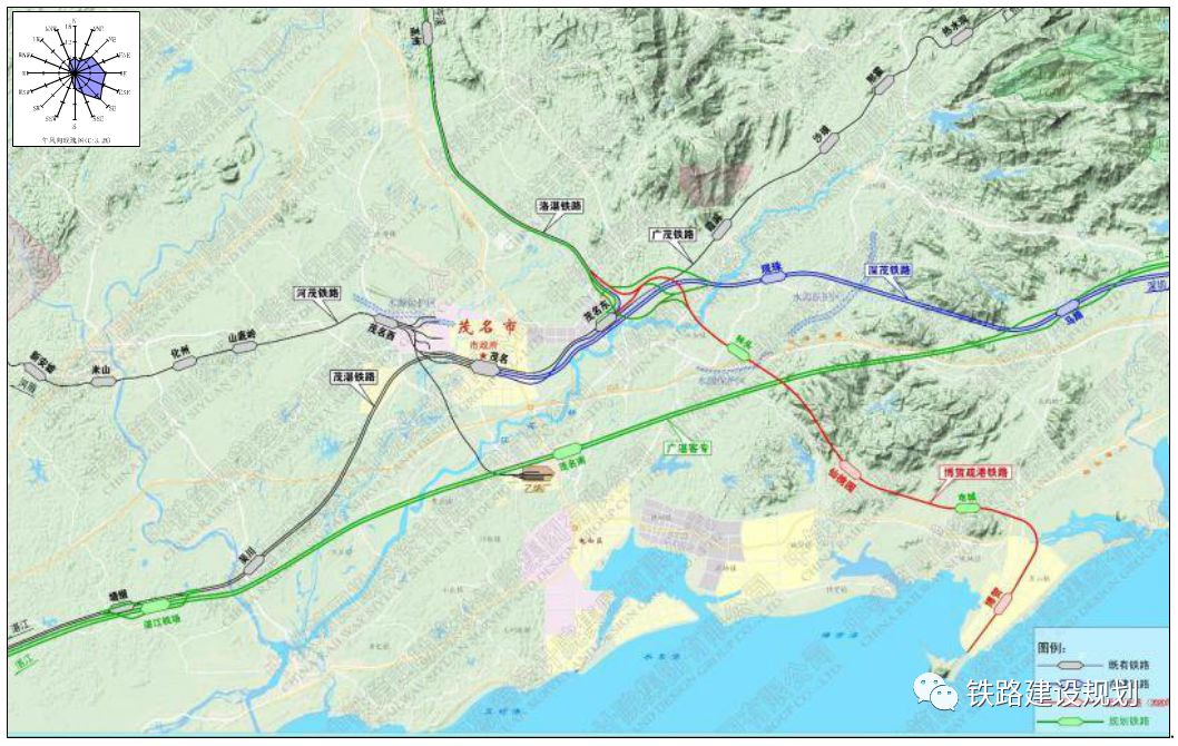 茂名博贺港铁路招标结果公示预计年底正式开工建设