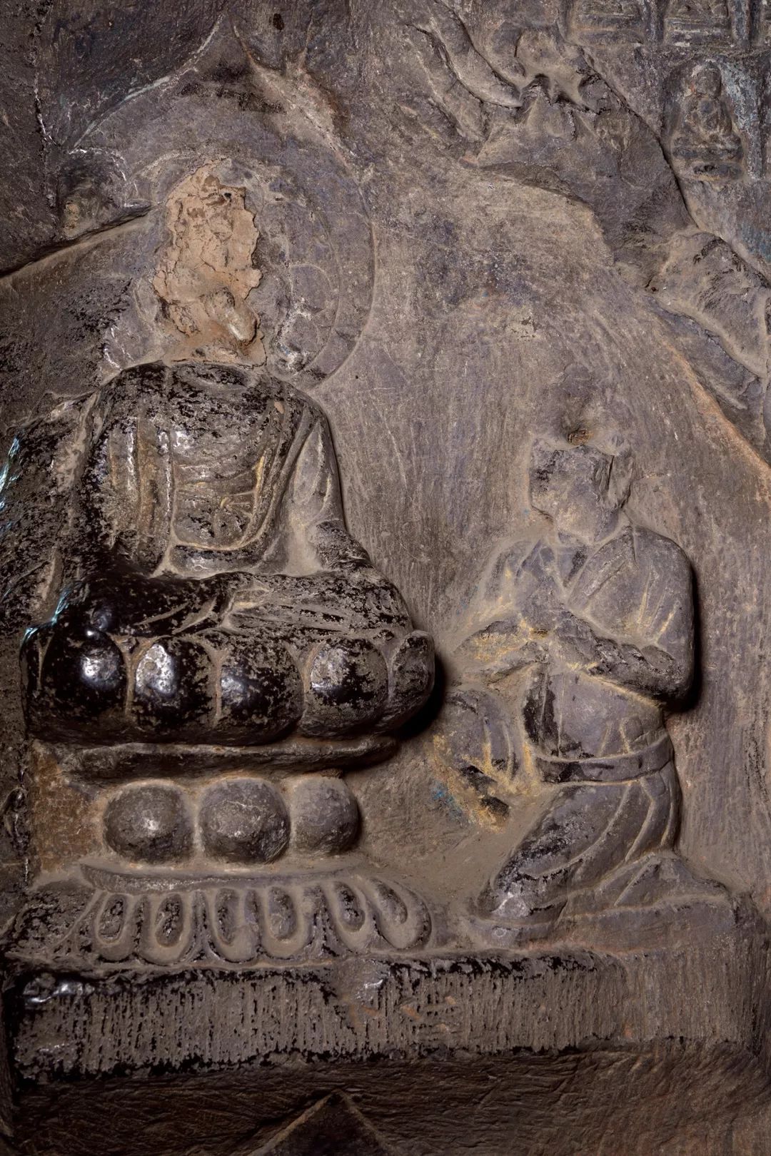 卫水有浮丘灵石千佛显浮丘山千佛寺石窟