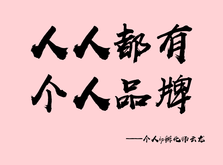 云龙自媒体时代这就是你的个人品牌