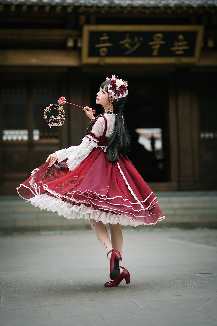 lolita上新九歌lolita西洲梦鲤和风jsk