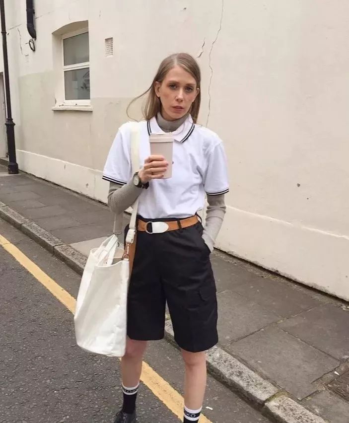 照着她穿,简单时髦又有型!