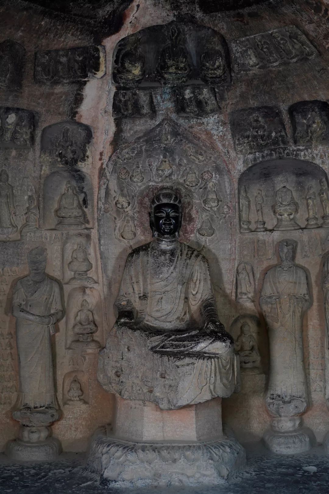 卫水有浮丘灵石千佛显浮丘山千佛寺石窟